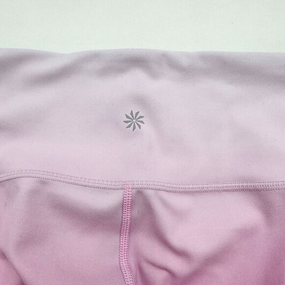 Athleta Elation Ombre Tight Leggings Women's Size S Pink Purple Gym Yoga‎ READ - Picture 4 of 11